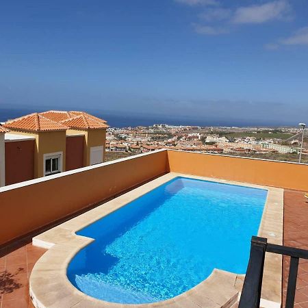 Villa Roque Del Conde With Private Pool, Terrace With Fantastic Sea Views, Wifi, Garden, GarageAdeje エクステリア 写真