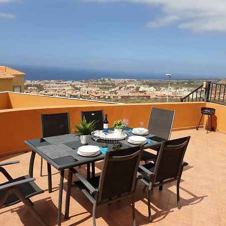 Villa Roque Del Conde With Private Pool, Terrace With Fantastic Sea Views, Wifi, Garden, GarageAdeje エクステリア 写真
