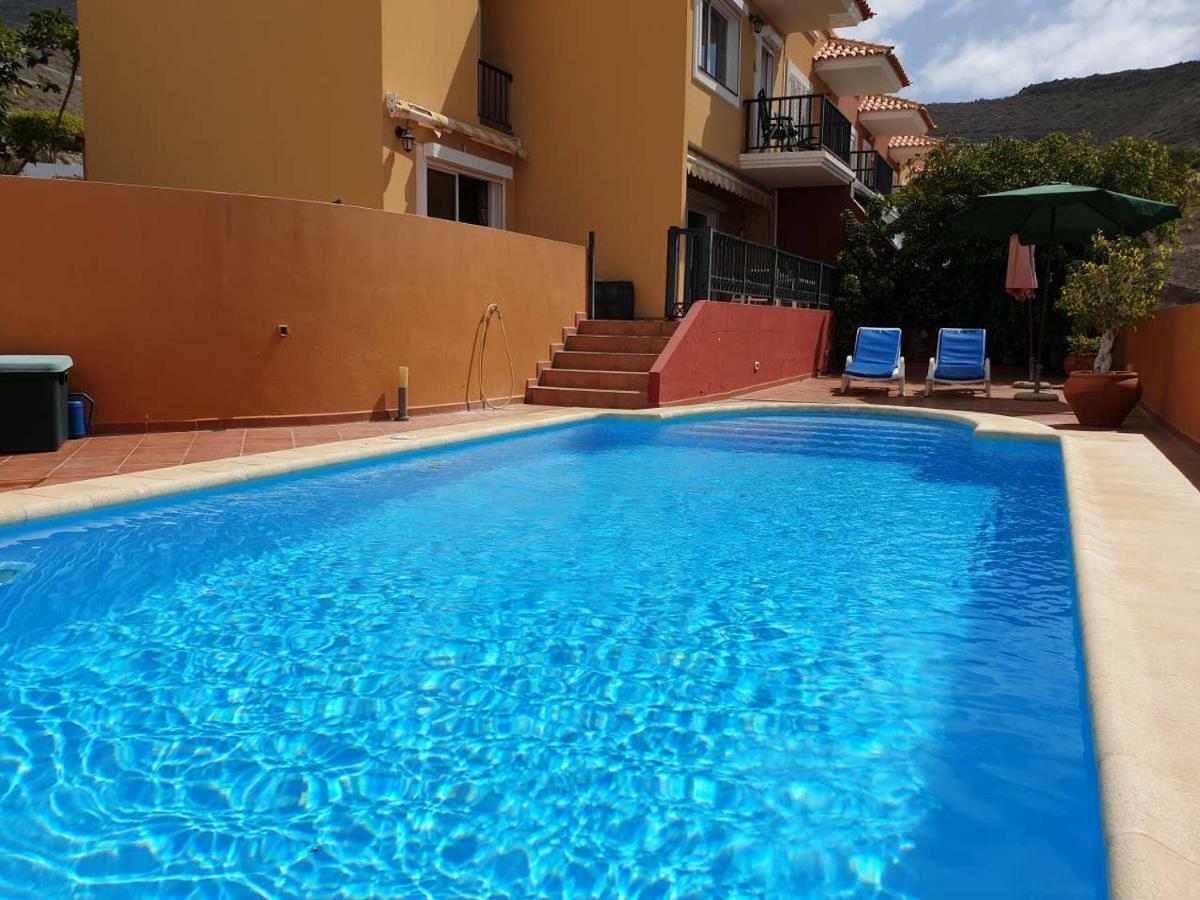 Villa Roque Del Conde With Private Pool, Terrace With Fantastic Sea Views, Wifi, Garden, GarageAdeje エクステリア 写真