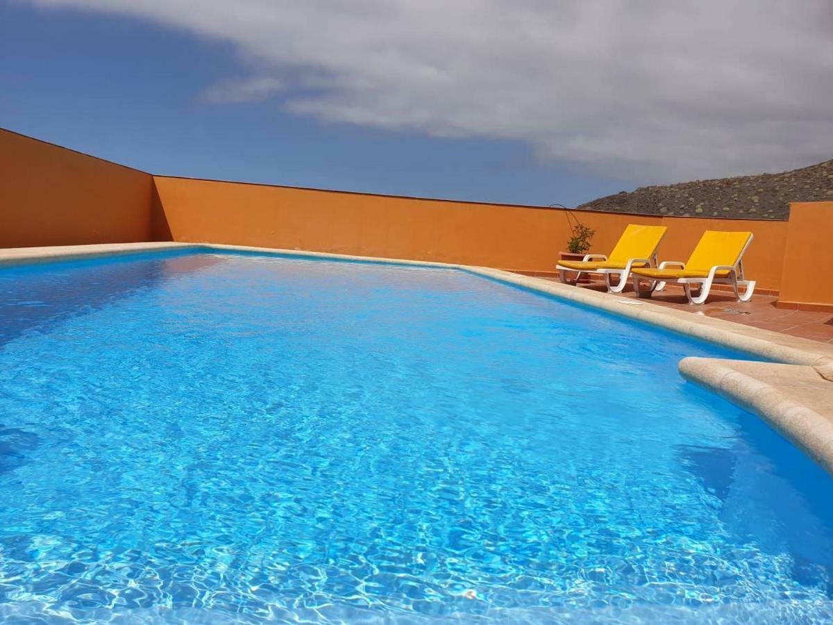 Villa Roque Del Conde With Private Pool, Terrace With Fantastic Sea Views, Wifi, Garden, GarageAdeje エクステリア 写真