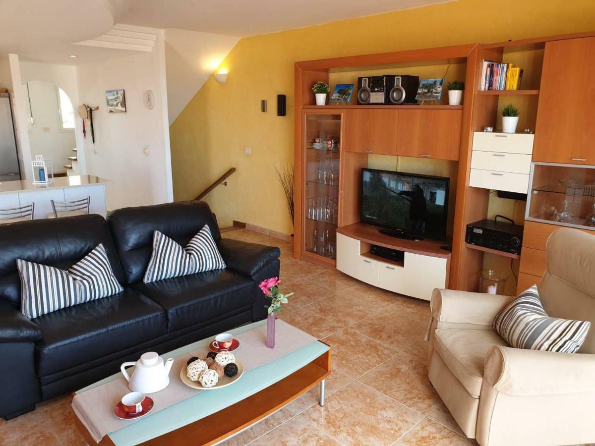 Villa Roque Del Conde With Private Pool, Terrace With Fantastic Sea Views, Wifi, Garden, GarageAdeje エクステリア 写真